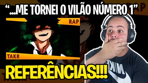 REACT TENHAM MEDO, PORQUE EU ESTOU AQUI Midoriya Rap (Versão Sombria)| Takeru Feat. rAid (Lendários)