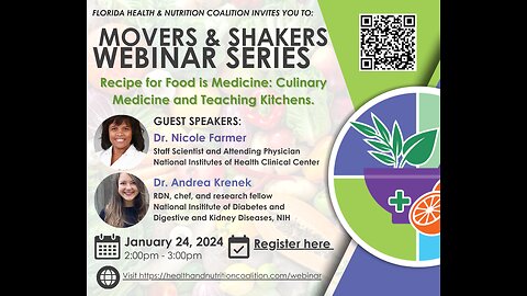 Recipes for Food is Medicine: In the Teaching Kitchen with Dr. Farmer & Dr. Krenek