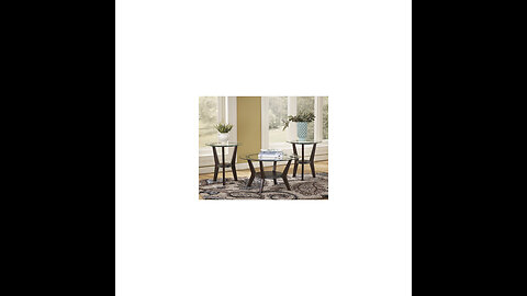 Signature Design by Ashley Fantell 3-Piece Table Set, Includes 1 Coffee Table and 2 End Tables...