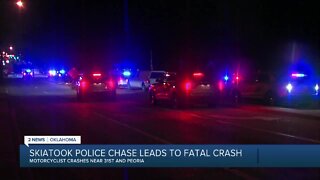 Man dies in Skiatook police chase