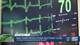 New Year's resolutions may help fight against COVID