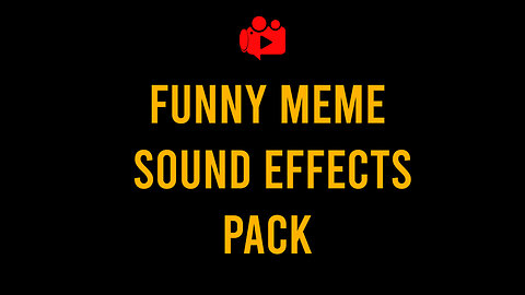 Funny Meme Sound Effects Pack (High Quality) | Funny Meme SFX