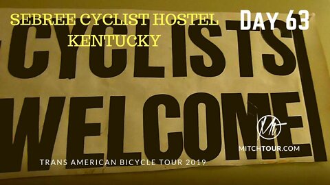 BICYCLE HOSTEL in SEBREE, Kentucky!