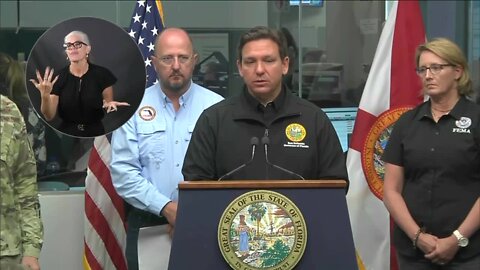 Gov. DeSantis discusses recovery, clean-up efforts in Florida after Ian.