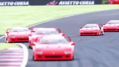 ferrari f1 2022 f1 75 vs ferrari f40 at silverstone gp