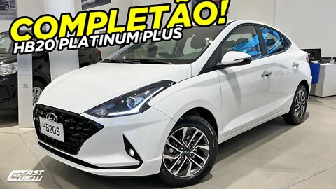 NOVO HYUNDAI HB20 SEDAN PLATINUM PLUS 1.0 TURBO 2022 VERSÃO COMPLETA É MELHOR QUE HONDA CITY?