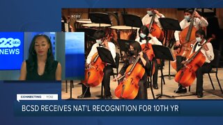 BCSD's music education program honored nationally for 10th consecutive year
