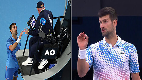 Novak Djokovic ERUPTS at Umpire after Punter's Deportation Taunt at the Australian Open