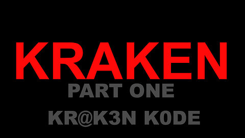 FCB D3CODE 🚨🚨PT 1 KR@K3N K0DE 🚨🚨 KRAKEN SERIES - 25 JAN 23