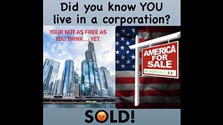 United states of America is a corporation. Why hide this?