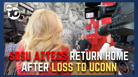 Anchor Kimberly Hunt welcomes home SDSU Aztecs after NCAA Championship