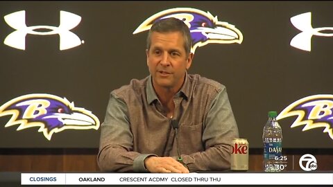 John Harbaugh comments on possibility of brother Jim returning to NFL