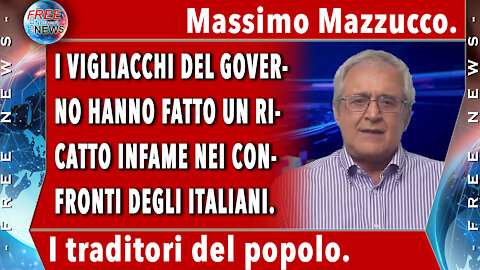 Massimo Mazzucco: gli infami traditori del popolo italiano.