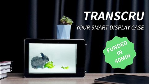 Transcru: Smart Display Case, Elevates Visual Effect