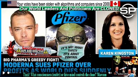 Big Pharma’s GREEDY FIGHT! Moderna SUES Pfizer Over Profits As World Dies Suddenly