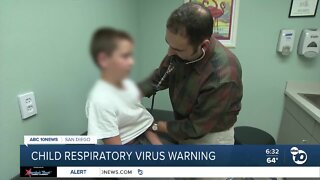 Hospitals seeing rise in respiratory virus among children
