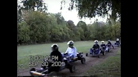 Galletta's Go-Karts Vintage Tapes - 9/30/2001 Pre-Klassic Qualifier Race [VHS-C/DVD] Cam Rowe+