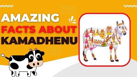 La leggenda della mucca celeste Kamadhenu🐄 DOCUMENTARIO La mucca celeste madre di tutte le MUCCHE.è una bovina divina descritta nell'induismo come la madre di tutte le MUCCHE,la mucca celeste a Goloka di Lord Vishnu o Krishna nell'induismo