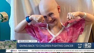 Cancer survivor gives back to Phoenix Children's patients with 'brave gowns'