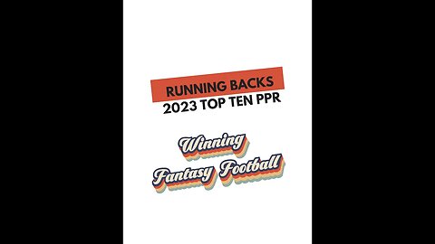 2023 Running Backs Top Ten Rank #Ekeler #Robinson #McCaffrey #Henry #Taylor #Chubb #Barkley #Pollard