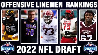 Top OFFENSIVE LINEMEN in The 2022 NFL Draft