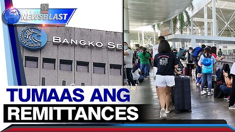 Remittance ng Overseas Filipinos, tumaas ng 2.5% ayon sa BSP