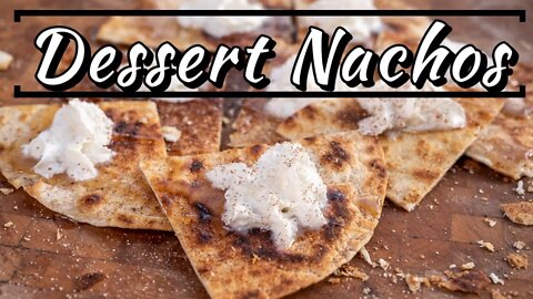 Dessert Nachos on the Blackstone Griddle | Dessert Recipe