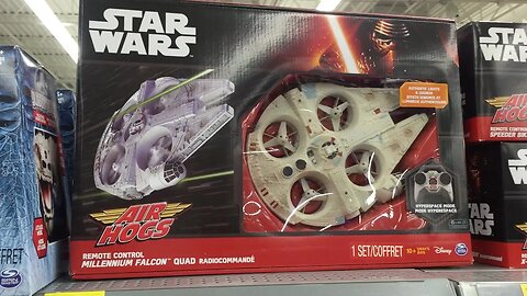 Air Hogs RC Star Wars Millennium Falcon Drone and X-Wing Starfighter