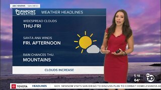 ABC 10News PinPoint Weather With Meteorologist Angelica Campos