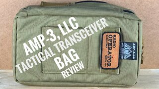 AMP-3, LLC Tactical Transceiver Bag Review