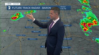 A Few Storms Possible Tonight