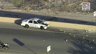 Officer involved crash on I-15, Craig Road