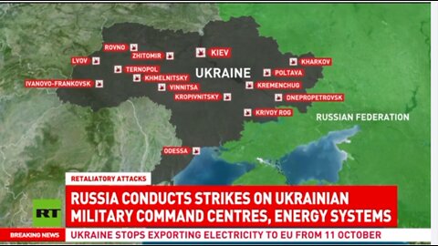 Details on Missile Strikes on WOKE NATO in Ukraine. All Targets Were Hit– 10.10.22, 20:00 MSK Time