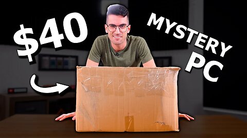 I Bought a $40 Mystery PC!