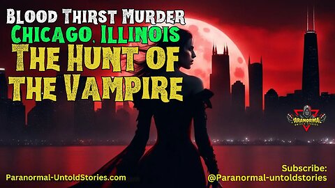 Chicago Vampire Hunt for Tara - Blood Thirsty Murder