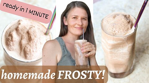 1 Minute Frosty | low carb | keto | no added sugar