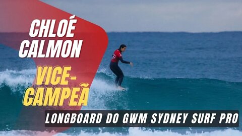LONGBOARD - Chloé Calmon é vice-campeã no Longboard do GWM Sydney Surf Pro na Austrália