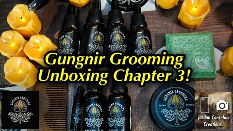 GUNGIR GROOMING SENT A NEW SCENT??!! Gungnir Grooming Unboxing 3!
