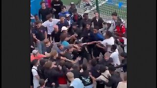 Mass Brawl In Helskinki, Finland Between Locals & Invaders - Happening All Over Europe
