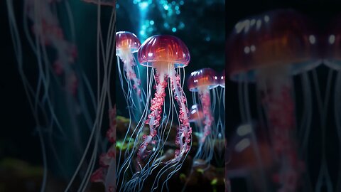 turritopsis dohrnii jellyfish #fact #shorts #shortsvideo