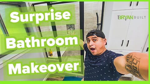 Surprise Bathroom Makeover | Small Bathroom remodel Ideas for 2020