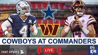 Cowboys vs. Commanders Live Streaming Scoreboard, Play-By-Play, Highlights