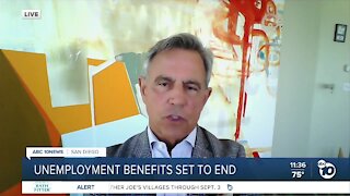 Unemployment benefits set to end