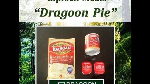 Dragoon Pie - Ziplock Trail Meals
