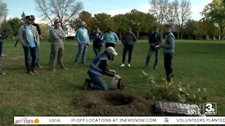 Keep Omaha Beautiful and volunteers beautify parks in the metro