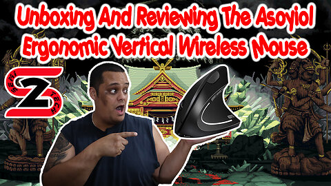 Unboxing And Reviewing The Asoyiol Ergonomic Vertical Wireless Mouse