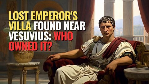 Lost Emperor's Villa Found Near Vesuvius: Who Owned It?