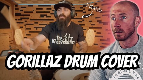 Drummer Reacts To| EL ESTEPARIO SIBERIANO FEEL GOOD INC GORILLAZ - DRUM COVER FIRST TIME HEARING