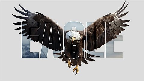 Typography Effect in Photoshop | Eagle Image Typography | Typography Effect @mastercreativedesigner​