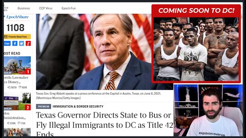 Sending Invaders FURTHER INTO The Country, RINO Gov. Abbott Openly Breaking Laws!